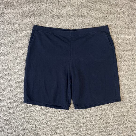 Pure Jill Pima Cotton Pull On Sweat Shorts US Women's XL - Picture 1 of 6
